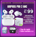 AirPods Pro 2 Tipo-C | Cancelación de Ruido | Envío Gratis + Case de Regalo